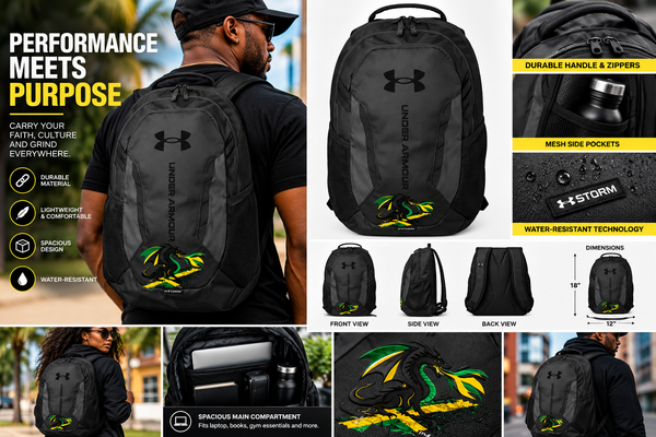 Under Armour Jamaica inspired Backpack
